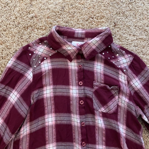 Justice Girls Size 18 Flannel - Picture 2 of 4